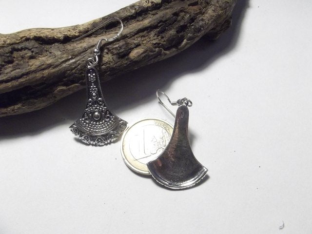 Orecchini etnici in argento 925 - MUKERIAN – immagine3