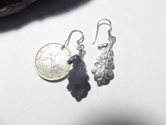ORECCHINI in argento 925 - FOGLIA