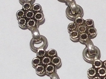Orecchini etnici in argento antico - LIMI – immagine5