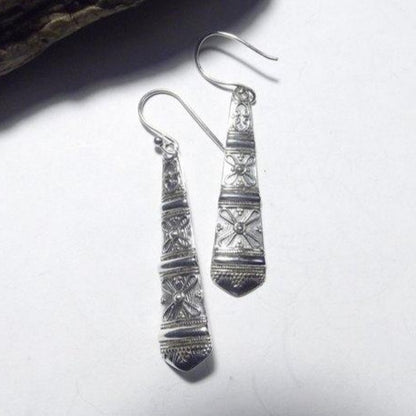 Orecchini etnici in argento 925 - KAREN – immagine2