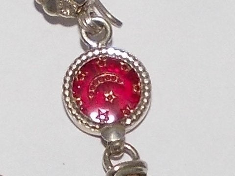 Orecchini etnici in argento antico - NANPARA – immagine3