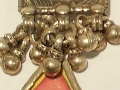ORECCHINO ETNICO argento vecchio PARVATI - SHIVA - CHIRMIRI – immagine6