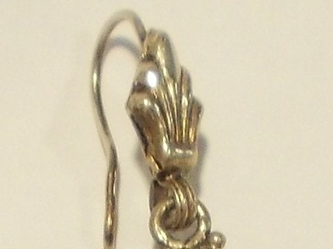 ORECCHINO ETNICO argento vecchio PARVATI - SHIVA - CHIRMIRI – immagine2