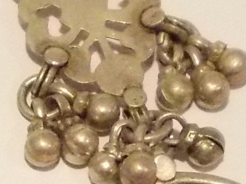 ORECCHINO ETNICO argento vecchio SHIVA – immagine3