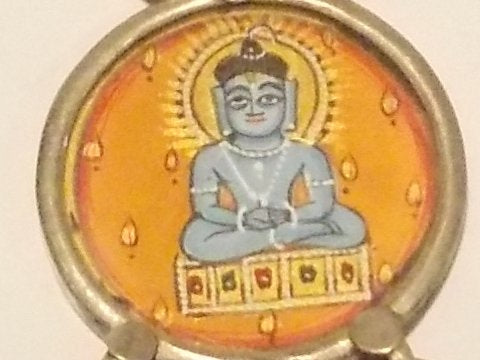ORECCHINO ETNICO argento vecchio SHIVA – immagine4
