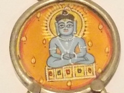 ORECCHINO ETNICO argento vecchio SHIVA – immagine4