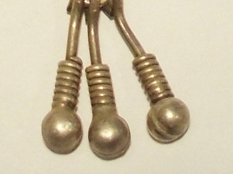 Orecchini etnici in argento antico - ARTENE – immagine5