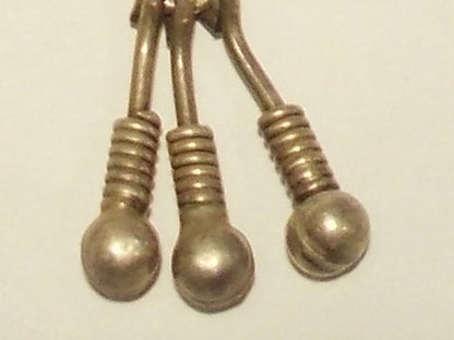 Orecchini etnici in argento antico - ARTENE – immagine5