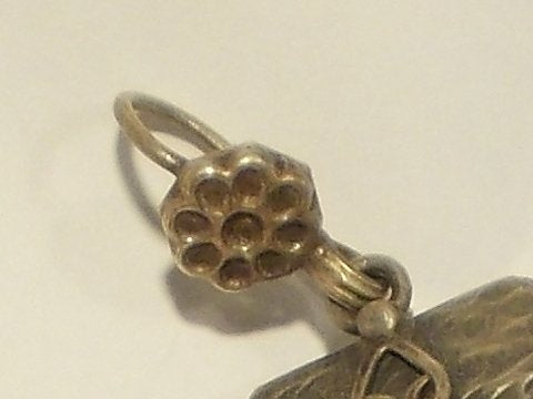 Orecchini etnici in argento antico - ARTENE – immagine6
