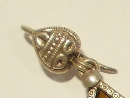 ORECCHINO ETNICO argento vecchio - SHALENE – immagine3