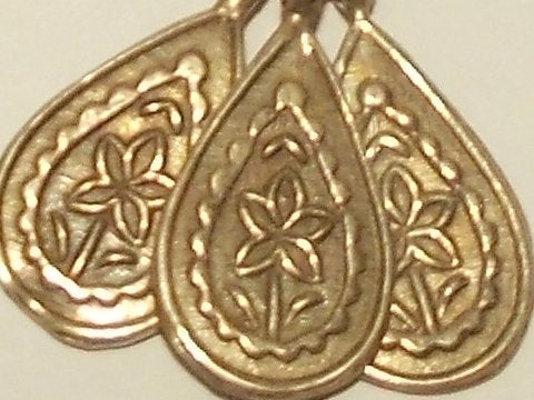 ORECCHINO ETNICO argento vecchio - SHALENE – immagine6