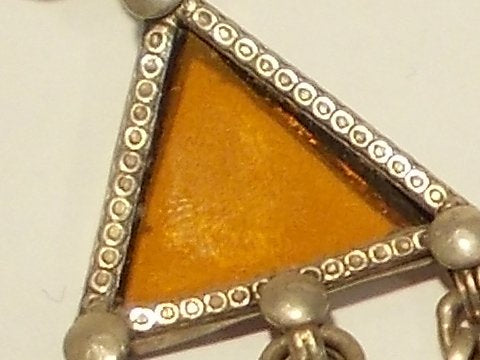 ORECCHINO etnico argento vecchio