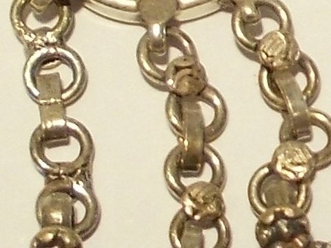 ORECCHINO ETNICO argento vecchio PARVATI - SHIVA I – immagine3