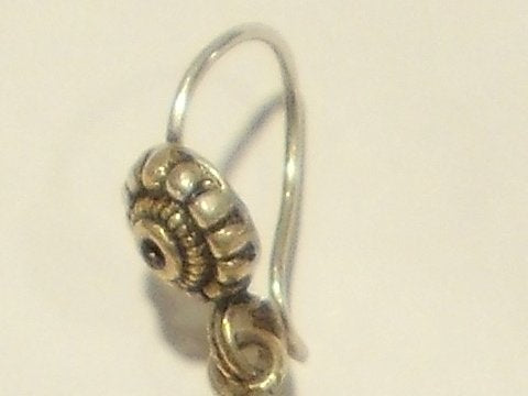 ORECCHINO ETNICO argento vecchio LAXMI II (Lakshmi)