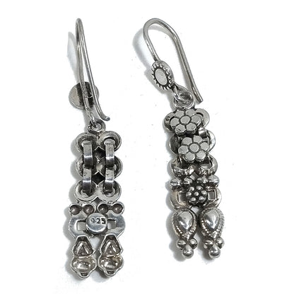 ORECCHINI etnici in argento 925 pendente | Rajasthani