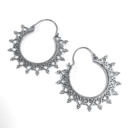 ORECCHINI ETNICI Ottone lucido ORECCHINI | Cerchio - BOHO