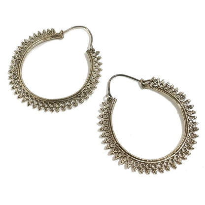 ORECCHINI ETNICI Ottone lucido ORECCHINI | Cerchio - BOHO