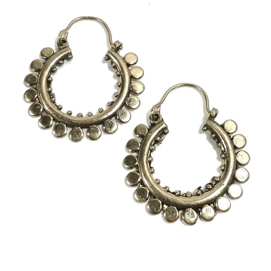ORECCHINI ETNICI Ottone lucido Orecchini artigianali | BOHO