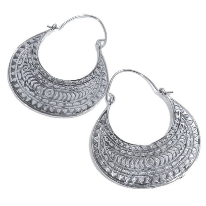 ORECCHINI ETNICI Ottone lucido ORECCHINI | KAREN - BOHO