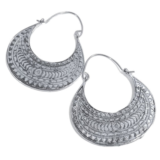 ORECCHINI ETNICI Ottone lucido ORECCHINI | KAREN - BOHO