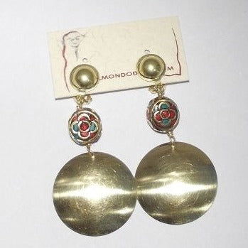 ORECCHINI ETNICI con CLIPS o senza