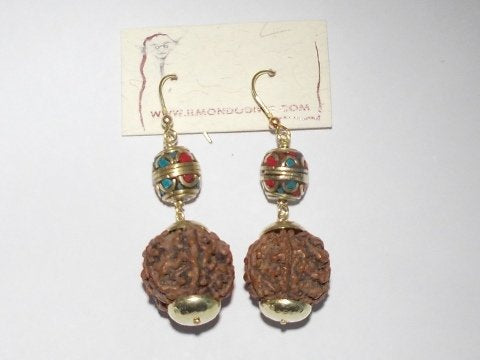 ORECCHINI ETNICI con CLIPS o senza