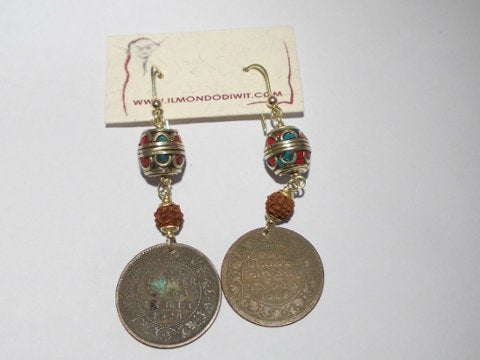 ORECCHINI ETNICI con CLIPS o senza