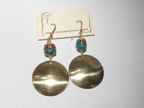 ORECCHINI ETNICI con CLIPS o senza