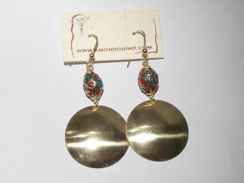 ORECCHINI ETNICI con CLIPS o senza