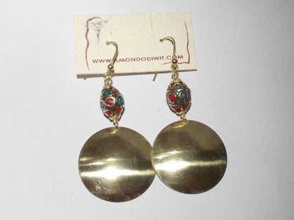ORECCHINI ETNICI con CLIPS o senza