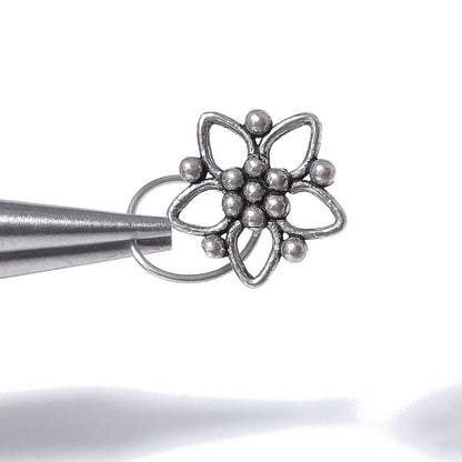 Orecchini da naso MILOS | con Spirale | Argento 925 | Piercing BOHO