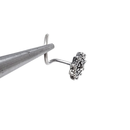 Orecchini da naso CRETA | etnici con Spirale | Argento 925 | Piercing BOHO