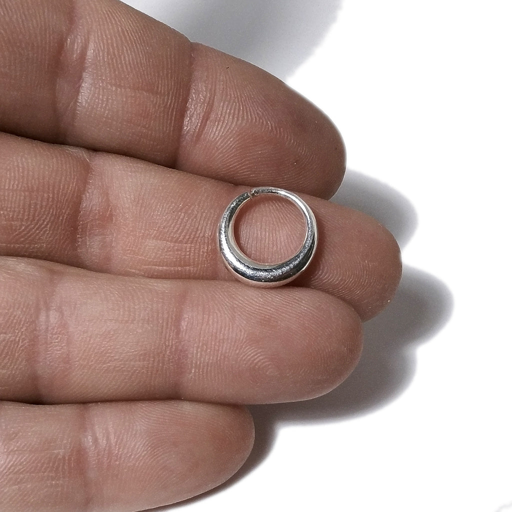 Orecchini SHIVA- SEPTUM in argento 925 brunito - etnico | PIERCING