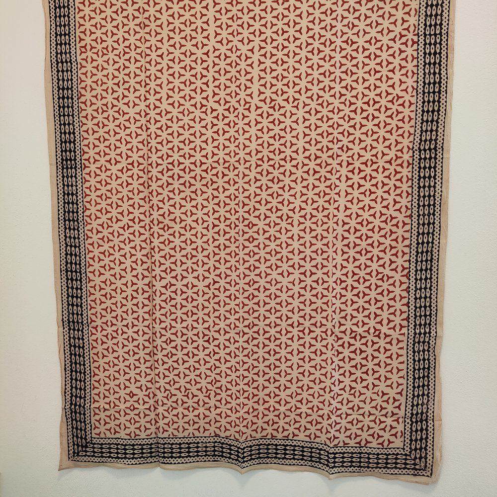 Pareo - Sarong con pesce in 100% cotone artigianale - NARENG
