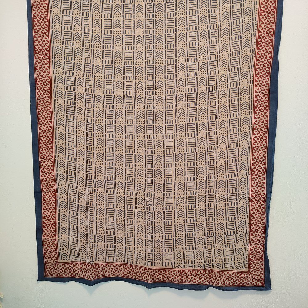 Pareo - Sarong con pesce in 100% cotone artigianale - NILEK