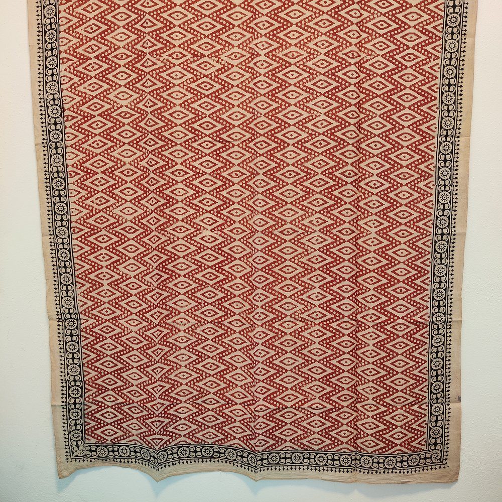 Pareo - Sarong con pesce in 100% cotone artigianale - SAMA