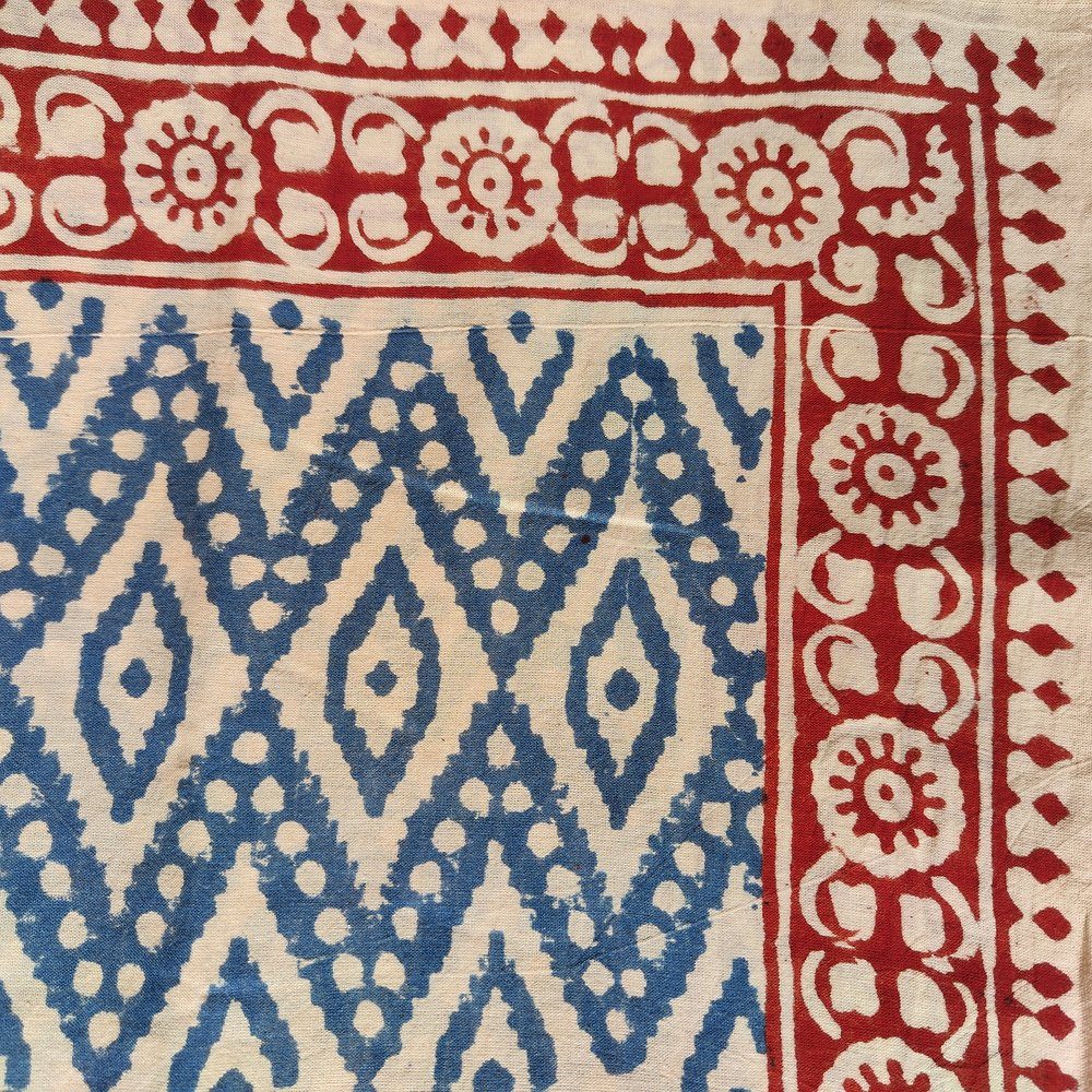 Pareo - Sarong con pesce in 100% cotone artigianale - RUAVA