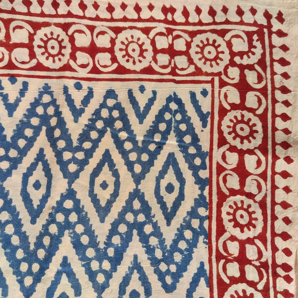 Pareo - Sarong con pesce in 100% cotone artigianale - RUAVA