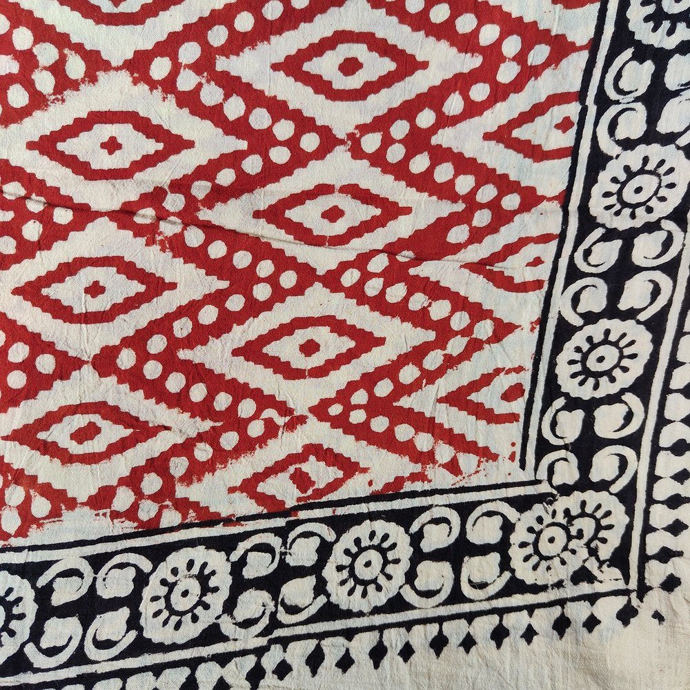 Pareo - Sarong con pesce in 100% cotone artigianale - SAMA