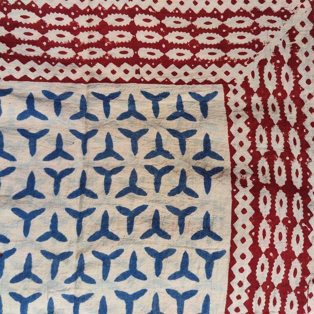 Pareo - Sarong con pesce in 100% cotone artigianale - DINAS