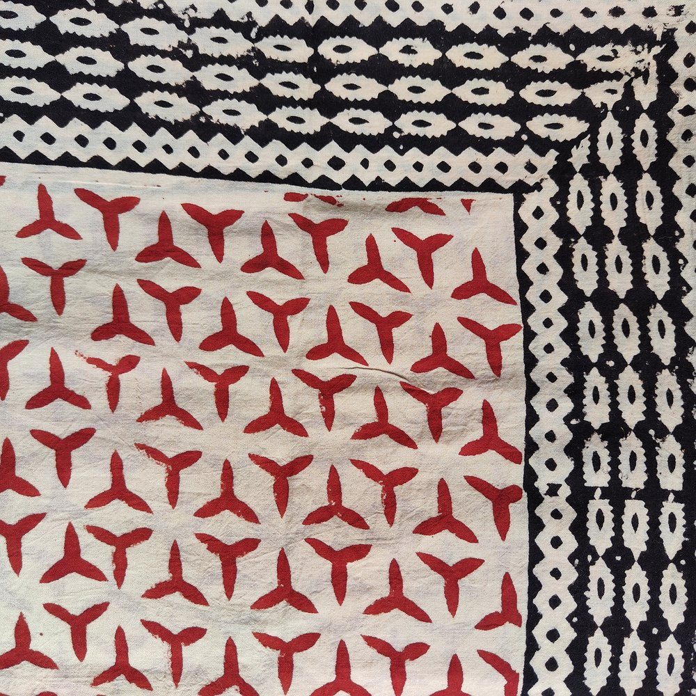 Pareo - Sarong con pesce in 100% cotone artigianale - NARENG