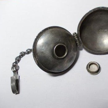 Porta profumo in argento 925 - Shiva e Ganesh