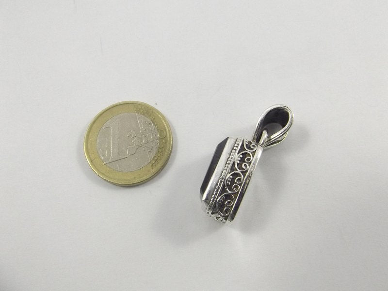 CIONDOLO quarzo fumè 925 V - ilmondodiwit - Ciondolo