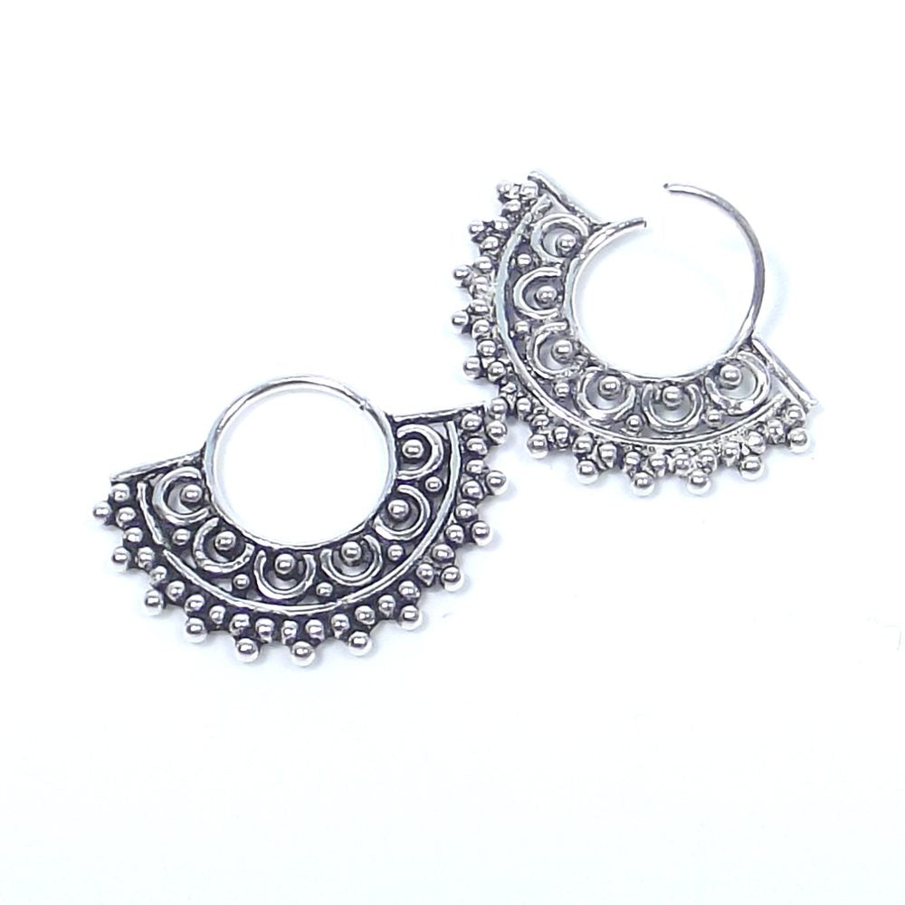 Orecchino - SEPTUM in argento 925 brunito - ETNICO | PIERCING – immagine3