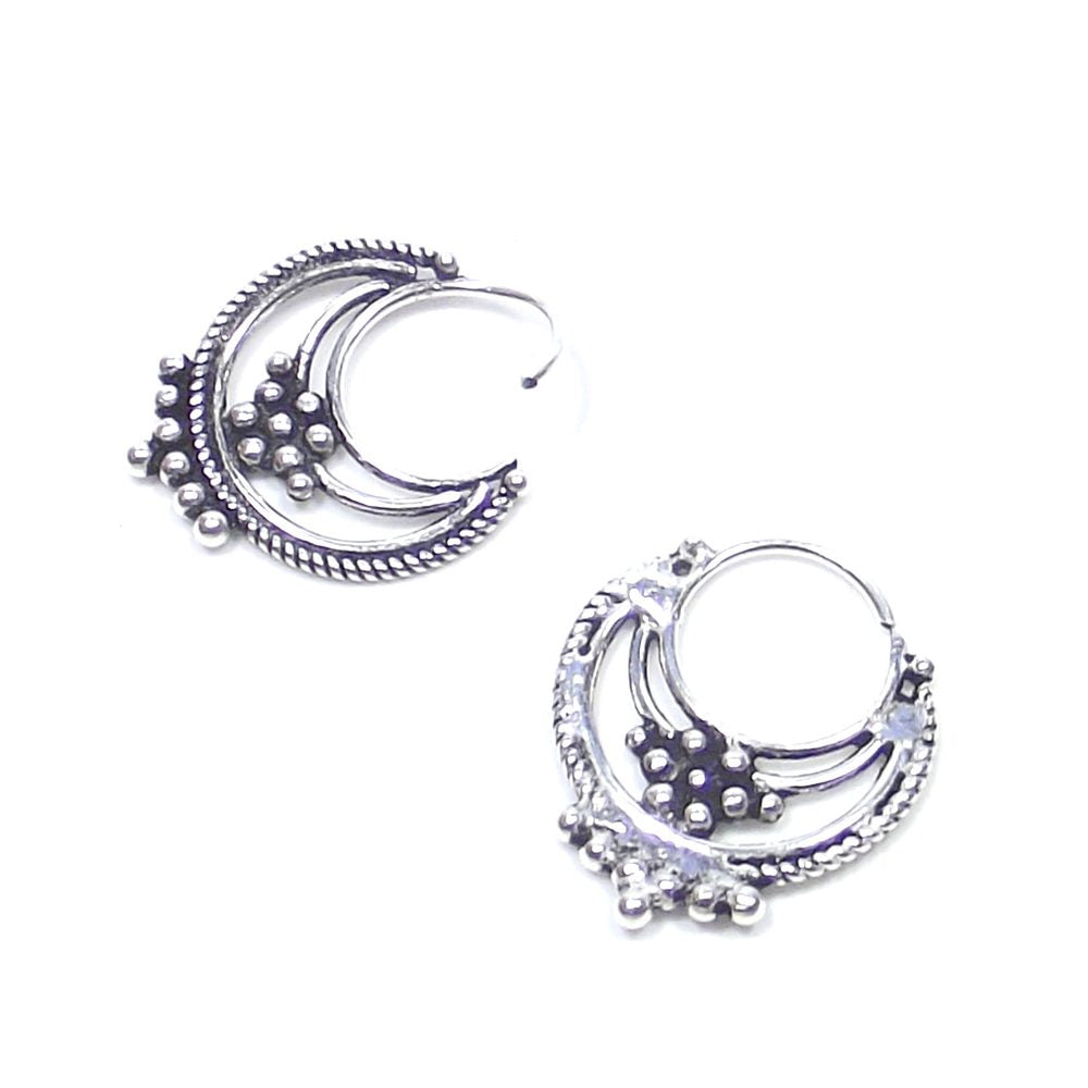 Orecchino - SEPTUM in argento 925 brunito - ETNICO | Piercing – immagine4